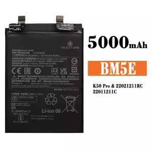 Batterie BM5E pour Xiaomi K50 Pro