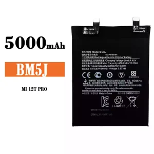 Batterie BM5J pour Xiaomi redmi K50 ultra / mi 12T Pro