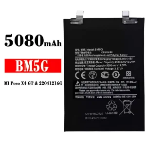 Batterie BM5G pour Xiaomi MI Poco X4 GT