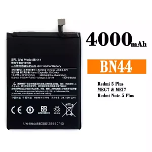 Batterie BN44 pour Xiaomi Redmi 5 Plus / Redmi Note 5 Plus