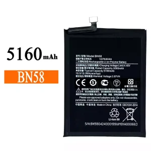 Batterie BN58 pour Xiaomi