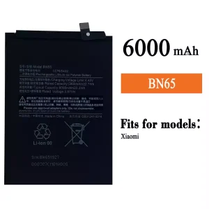 Batterie BN65 pour Xiaomi