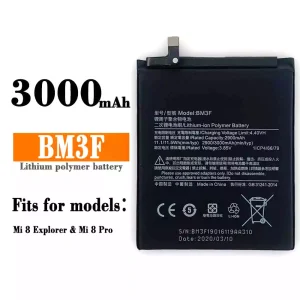 Batterie BM3F pour Xiaomi Mi 8 Explorer / Mi 8 Pro