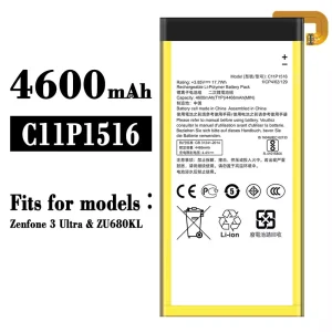Batterie C11P1516 pour Asus Zenfone 3 ultra