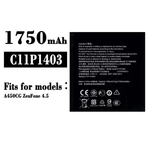 Batterie C11P1403 pour Asus ZenFone 4.5