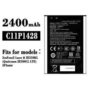 Batterie C11P1428 pour Asus ZenFone 2 ZE500KL