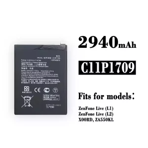 Batterie C11P1709 pour Asus Zenfone Live(L1) / Zenfone Live(L2)
