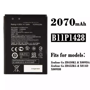 Batterie B11P1428 pour Asus Zenfone Go ZB450KL / ZB452KG