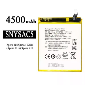 Batterie SNYSAC5 pour Sony xperia X1iii X5iii X10iii