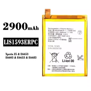 Batterie LIS1593ERPC pour Sony Xperia Z5 / E6653 / E6603 / E6633 / E6683