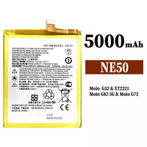 Batterie NE50 pour Motorola MOTO G52 / MOTO G82 5G / MOTO G72
