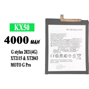 Batterie KX50 pour Motorola Moto G stylus 2021 / Moto G Pro
