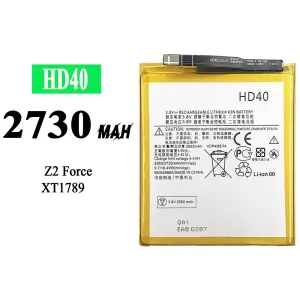 Batterie HD40 pour Motorola Moto Z2 Force / Z Force Edition 2nd gen