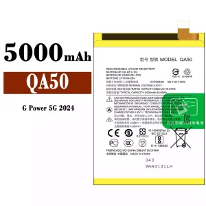 Batterie QA50 pour Motorola G Power 5G 2024