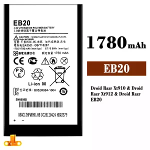 Batterie EB20 pour Motorola Droid Razr Xt910 / Droid Razr Xt912 / Droid Razr EB20