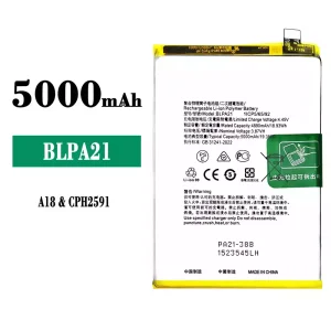 Batterie BLPA21 pour OPPO A18