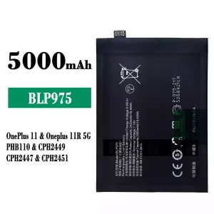 Batterie BLP975 pour OnePlus 11 / Oneplus 11R 5G