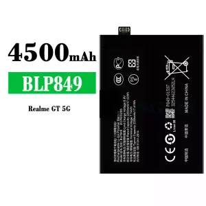 Batterie BLP849 pour OPPO Realme GT 5G