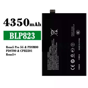 Batterie BLP823 pour OPPO Reno 5 Pro 5G / Reno 5+