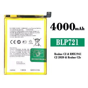 Batterie BLP721 pour OPPO Realme C2 / Realme C2s