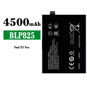 Batterie BLP825 pour OPPO Find X3 Neo / Reno 6 Pro 5G / Reno 5 pro+