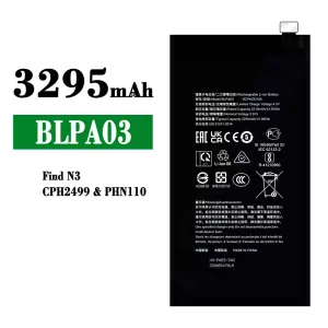 Batterie BLPA03 pour OPPO Find N3
