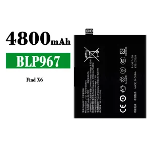 Batterie BLP967 pour OPPO Find X6
