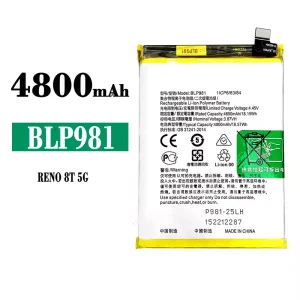 Batterie BLP981 pour OPPO Reno 8T