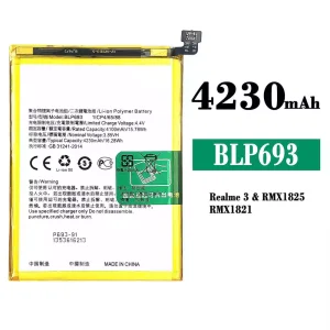 Batterie BLP693 pour OPPO Realme 3