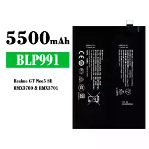 Batterie BLP991 pour OPPO Realme GT Neo 5 SE