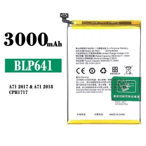 Batterie BLP641 pour OPPO A71 2017 2018