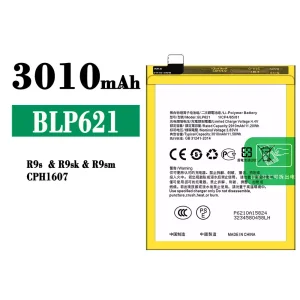 Batterie BLP621 pour OPPO R9s/R9sk/R9sm