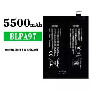 Batterie BLPA97 pour OPPO OnePlus Nord 4