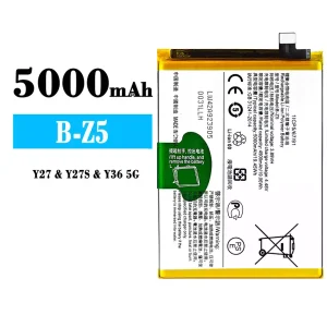 Batterie B-Z5 pour VIVO Y27/Y27S/Y36 5G