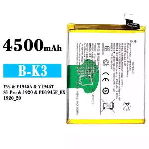 Batterie B-K3 pour VIVO Y9s / S1 Pro