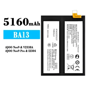 Batterie BA13 pour VIVO iQOO Neo 9/iQOO Neo 9 Pro