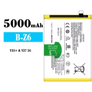Batterie B-Z6 pour VIVO Y35+/Y27 5G