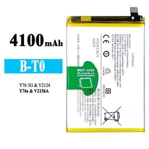 Batterie B-T0 pour VIVO Y76 5G/Y76S