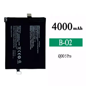 Batterie B-O2 pour VIVO iQOO 5 Pro