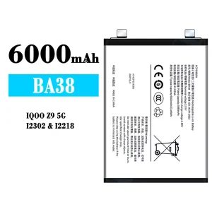 Batterie BA38 pour VIVO IQOO Z9 5G