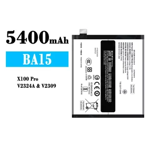 Batterie BA15 pour VIVO X100 Pro