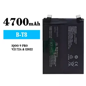 Batterie B-T8 pour VIVO IQOO 9 Pro
