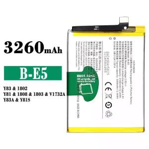 Batterie B-E5 pour VIVO Y83/Y81/Y83A/Y18S
