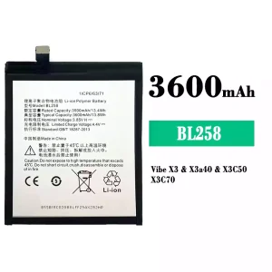 Batterie BL258 pour Lenovo Vibe X3