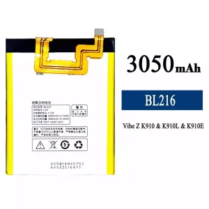 Batterie BL216 pour Lenovo VIBE Z K910/K910L/K910E