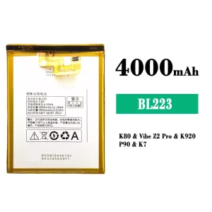 Batterie BL223 pour Lenovo K80/VIBE Z2 pro/P90/K7