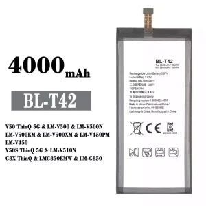 Batterie BL-T42 pour LG V50 ThinQ 5G / V50S ThinQ 5G / G8X ThinQ