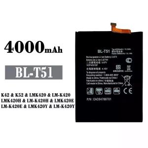 Batterie BL-T51 pour LG K42 / K52