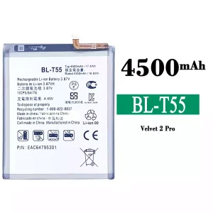 Batterie BL-T55 pour LG Velvet 2 Pro