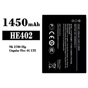 Batterie HE402 pour Nokia NK 2780 Flip/CinguLar Flex 4G LTE